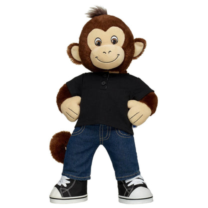 Smiley Monkey Stuffed Animal Fall Gift Set | Build-A-Bear® - US 3092