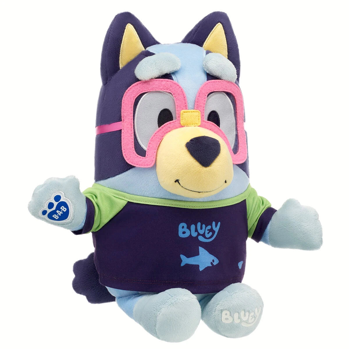 Bluey Plush w/ Swim Shirt &amp; Goggle Set | Build-A-Bear - US 5605
