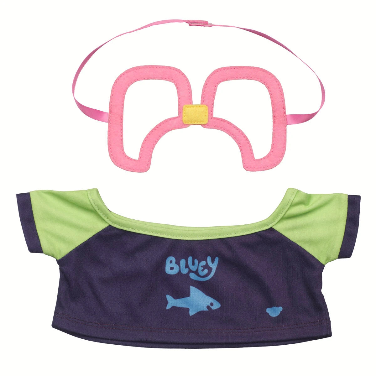 Bluey Plush w/ Swim Shirt &amp; Goggle Set | Build-A-Bear - US 5605