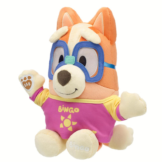 Bingo Plush w/ Swim Shirt &amp; Goggle Set | Build-A-Bear - US 8392
