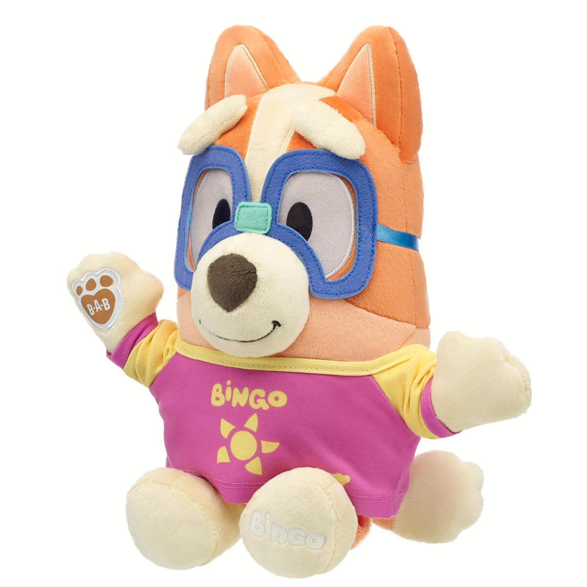 Bingo Plush w/ Swim Shirt &amp; Goggle Set | Build-A-Bear - US 6846