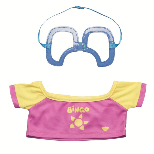 Bingo Swim Shirt &amp; Goggle Set | Build-A-Bear - US 7964