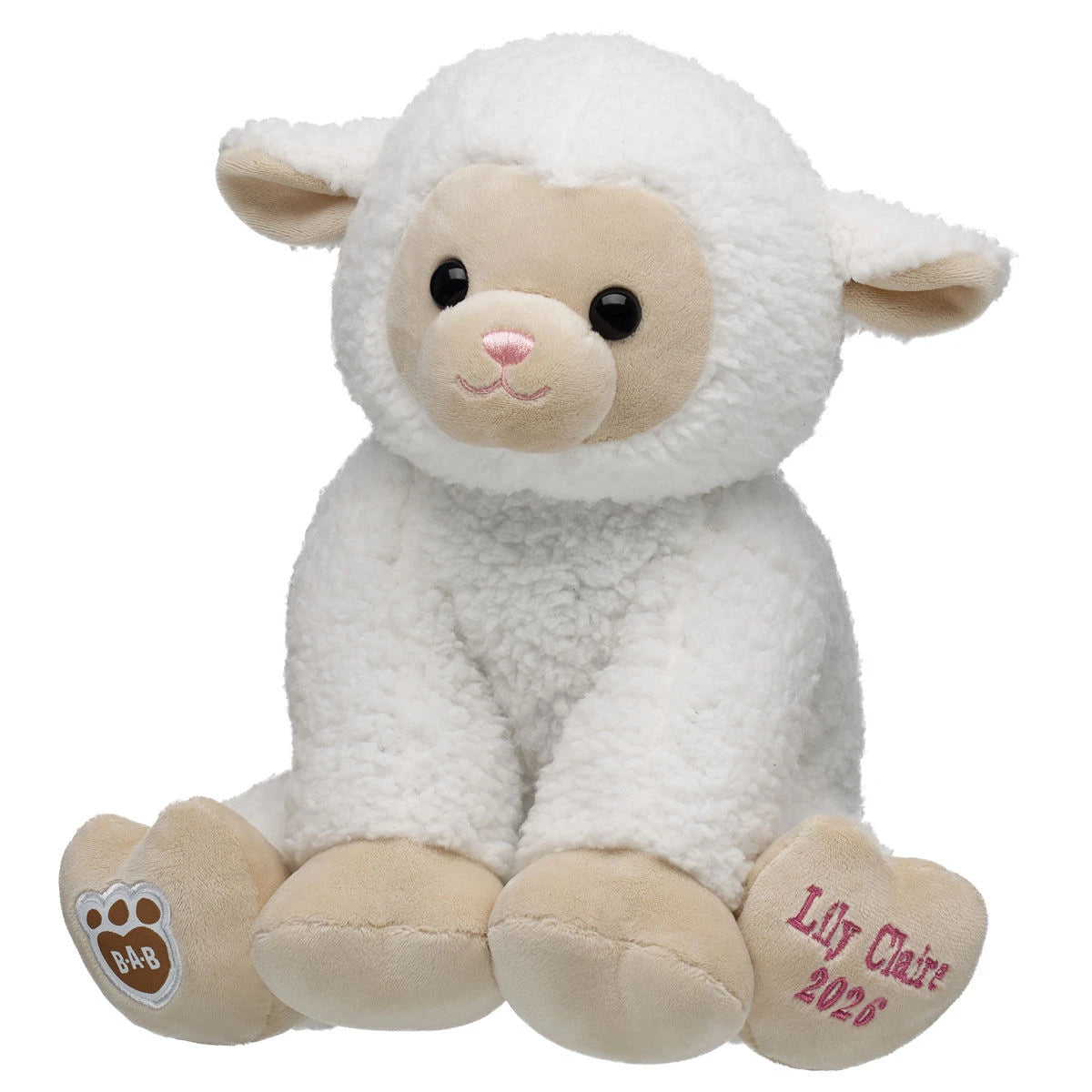 Embroidered Lamb Stuffed Animal Spring Gift Set Easter BAB - US 6580