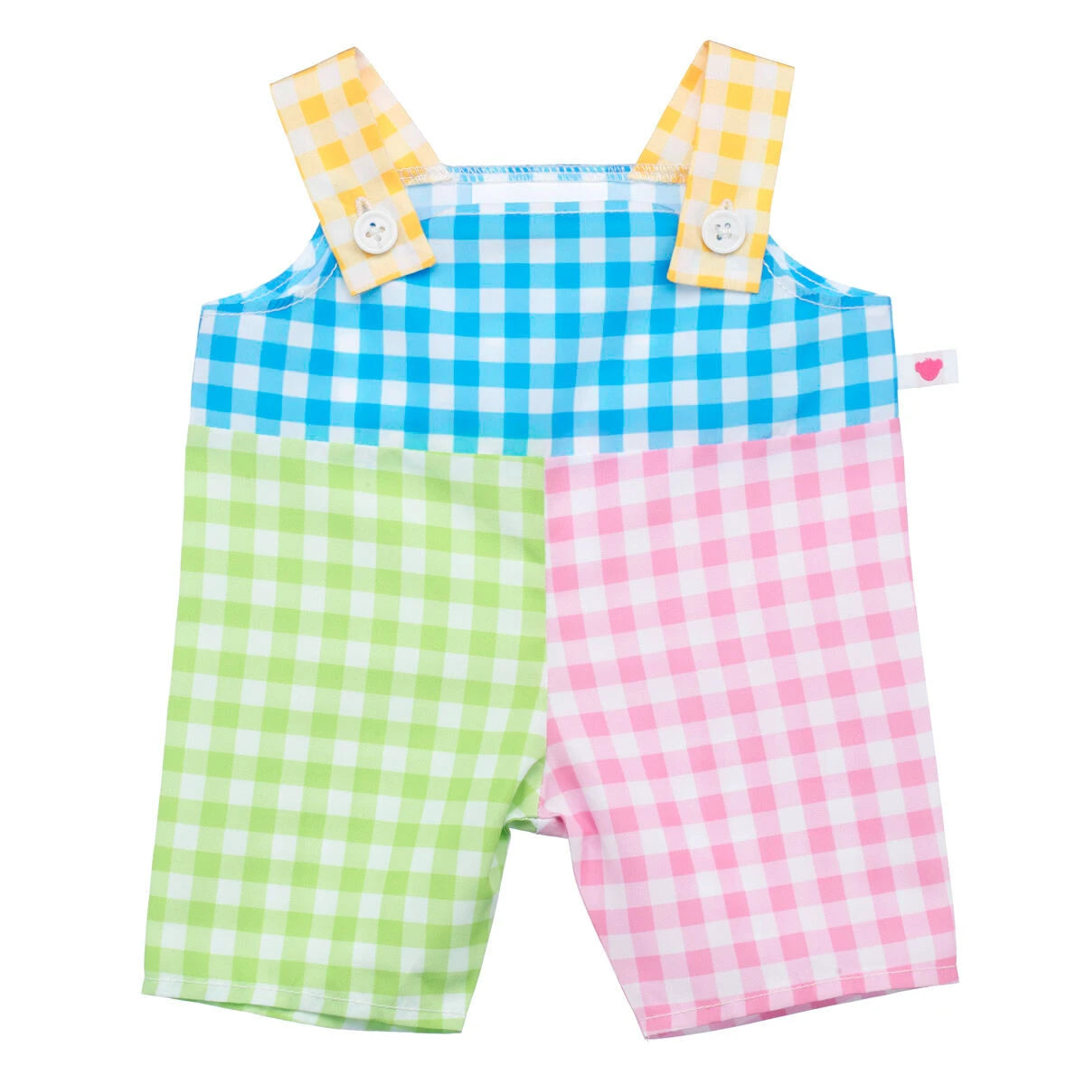 Spring Gingham Overalls | Build-A-Bear - US 8120