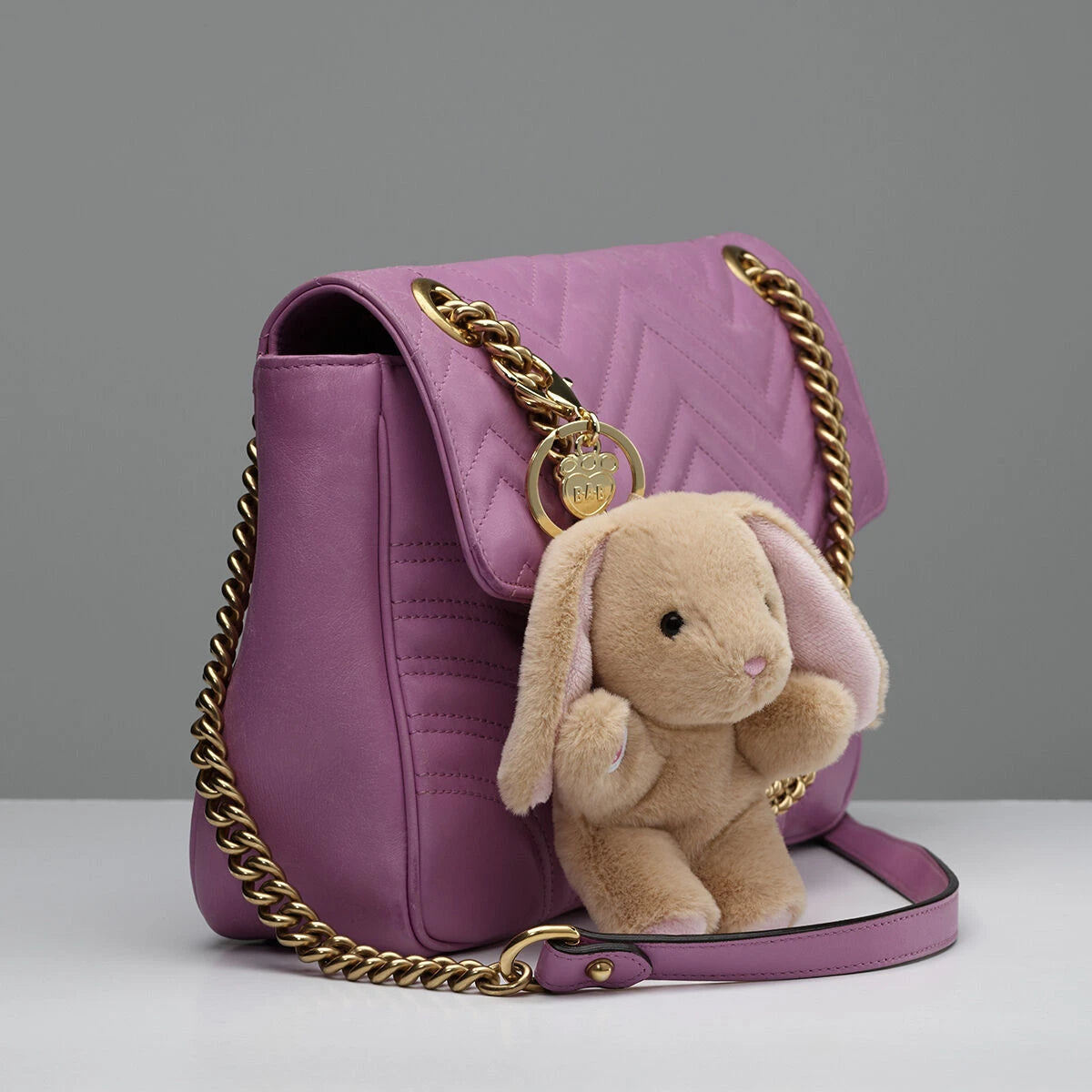 Pawlette Bunny Plush Bag Charm | Build-A-Bear - US 7486