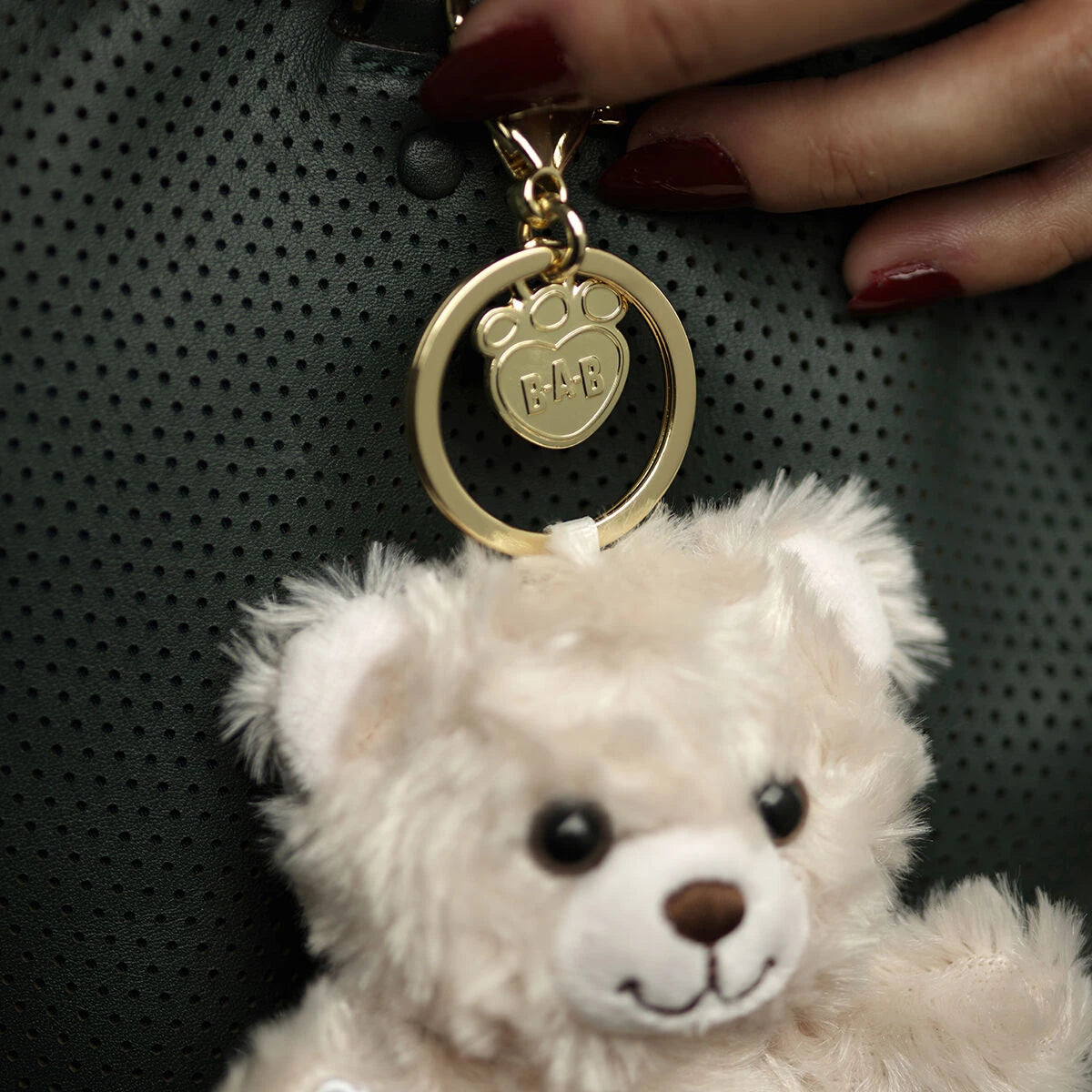 Happy Hugs Teddy Bear Bag Charm | Build-A-Bear - US 7969