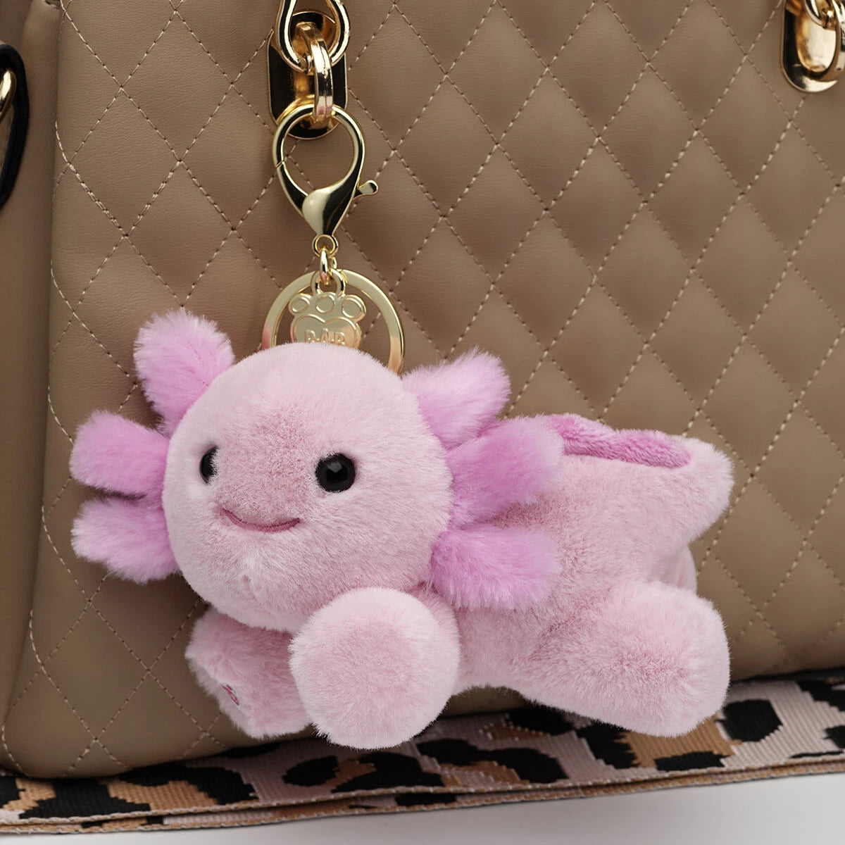 Axolotl Plush Bag Charm | Build-A-Bear - US 7211