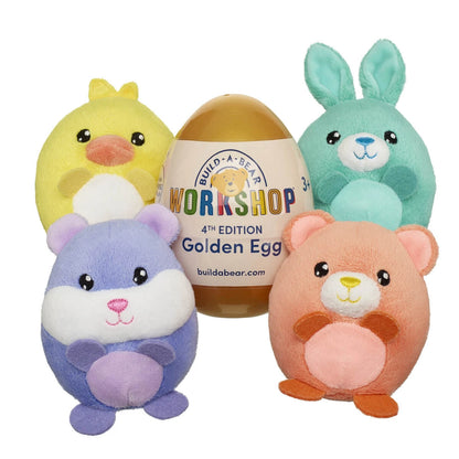 4th Edition Golden Egg - Includes 1 Surprise Mini Plush | Build-A-Bear® - US 1350