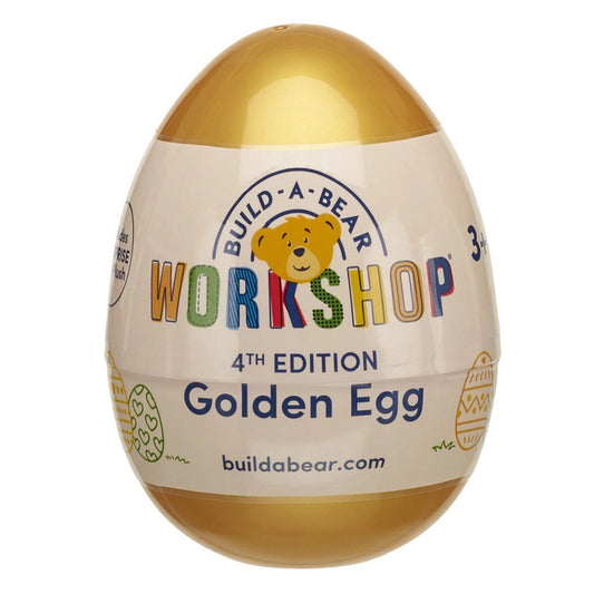 4th Edition Golden Egg - Includes 1 Surprise Mini Plush | Build-A-Bear® - US 7192