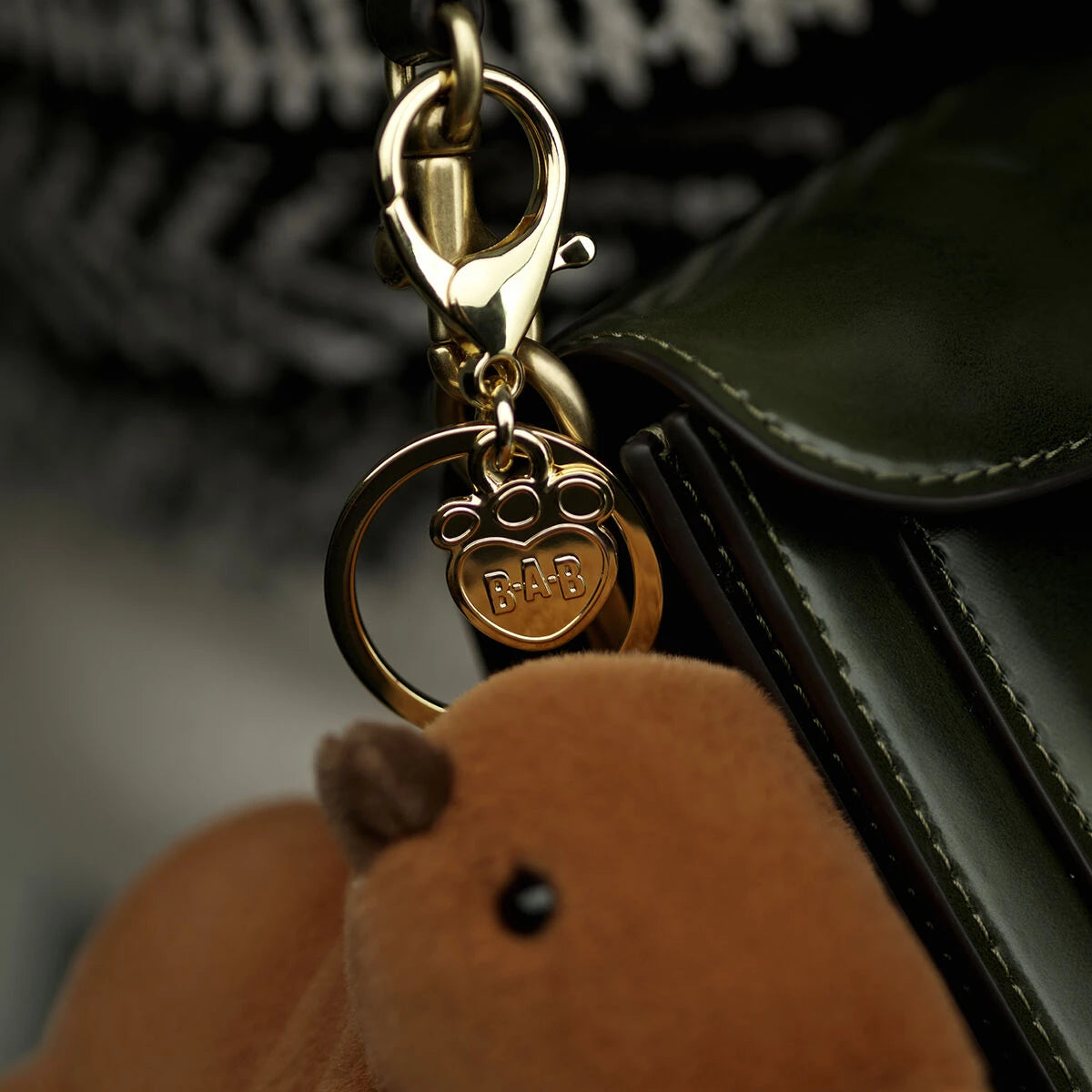 Capybara Plush Bag Charm | Build-A-Bear - US 2019