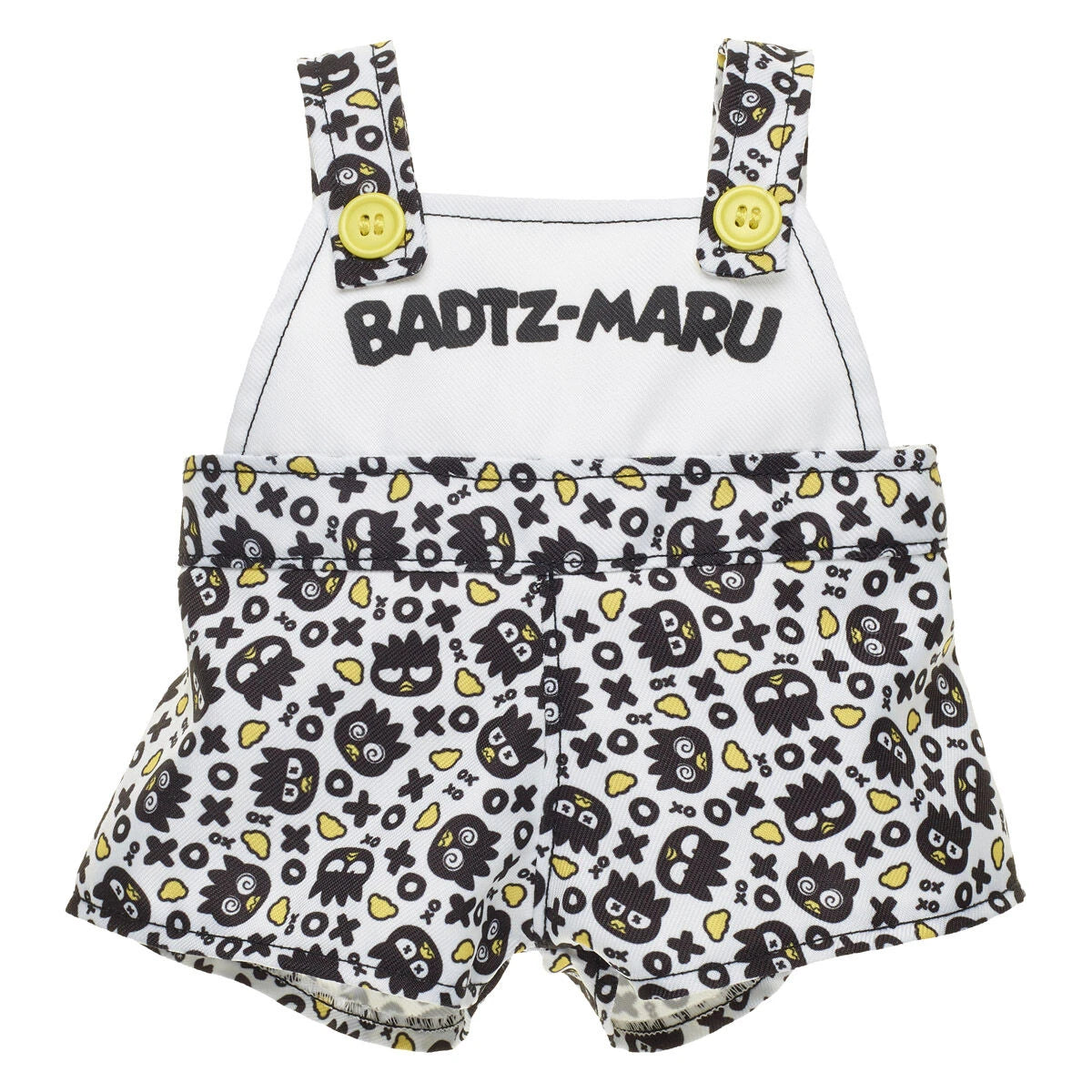 Sanrio® Hello Kitty® and Friends Badtz-maru™ Plush with Overalls| Build-A-Bear® - US 2455