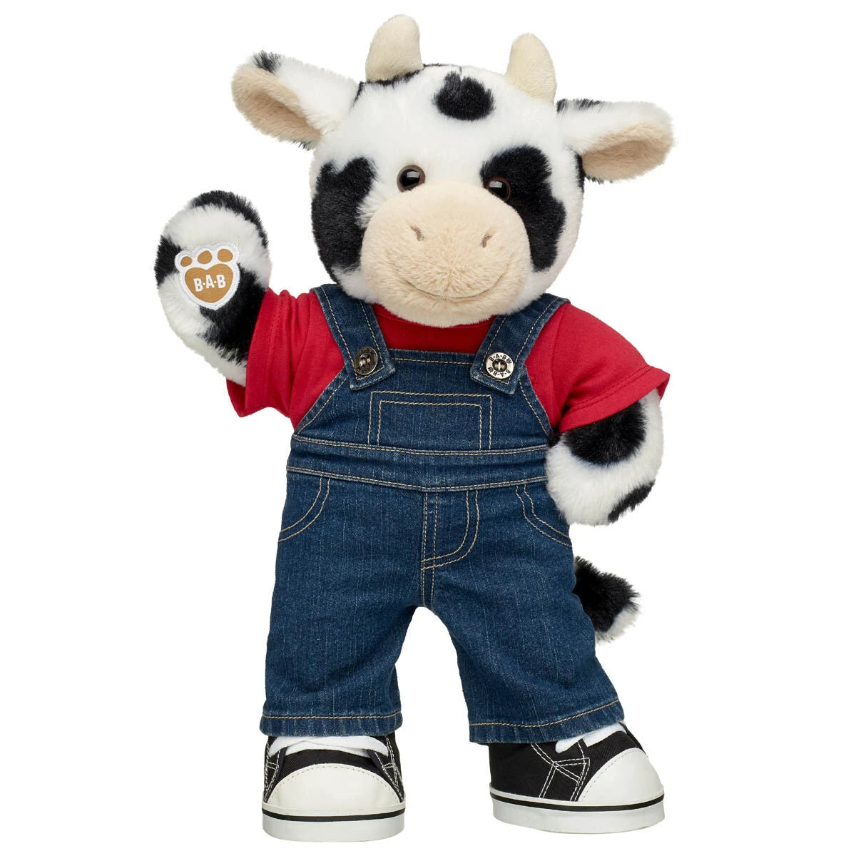 Cuddly Cow Stuffed Animal Overalls Gift Set | Build-A-Bear® - US 4541