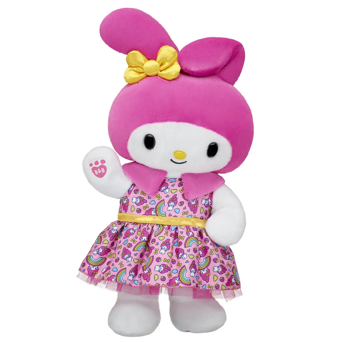 Sanrio Hello Kitty and Friends® My Melody™ Plush Gift Set with Rainbow Dress | Build-A-Bear® - US 6029