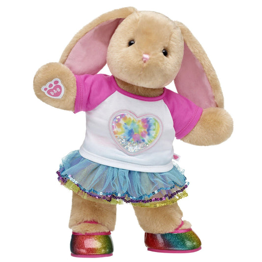 Pawlette™ Bunny Plush Rainbow Sequin Tutu | Build-A-Bear - US 4540