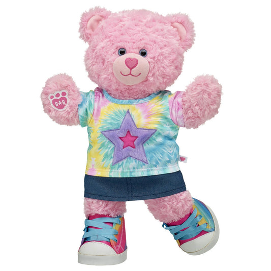 Pink Cuddles Teddy Bear Rainbow Gift Set | Build-A-Bear® - US 9476