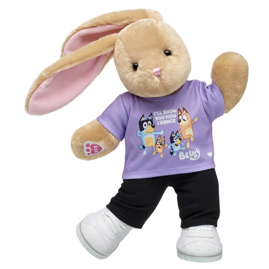 Pawlette™ Bunny Plush Bluey Dance Gift Set | Build-A-Bear® - US 6442