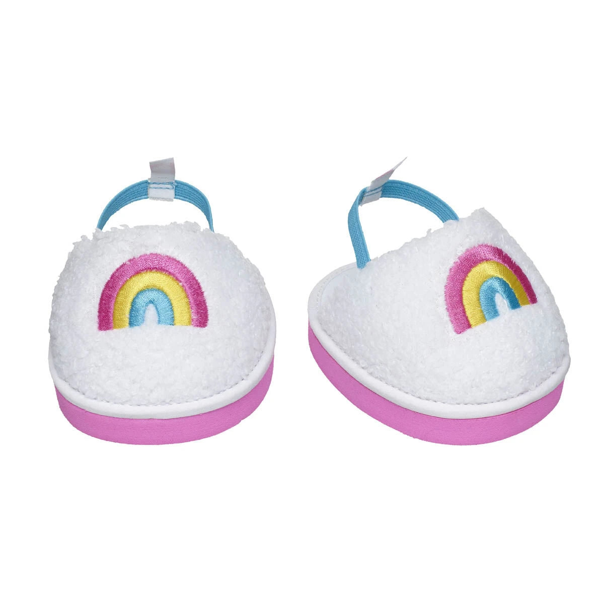 Rainbow Sherpa Slippers | Build-A-Bear - US 5206