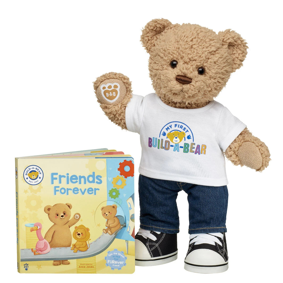 Timeless Teddy Bear "Friends Forever" Book Set | Build-A-Bear® - US 5280