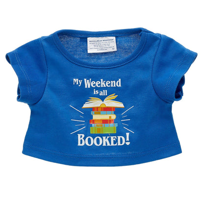 My Weekend Is All Booked T-Shirt for Stuffed Animals | Build-A-Bear® - US 2400