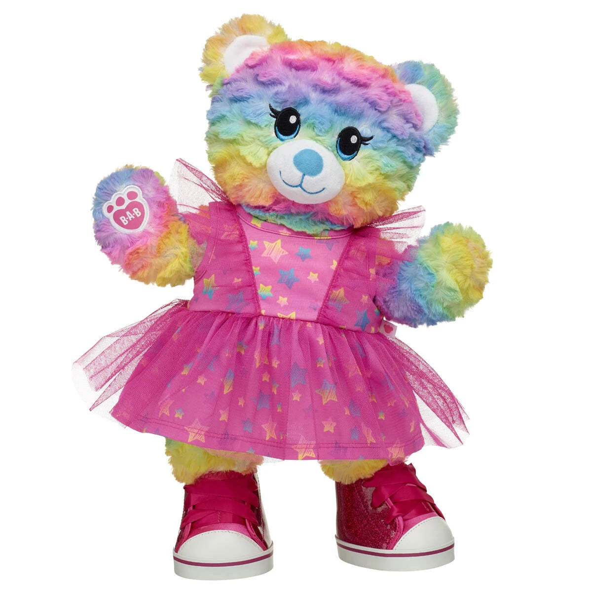 Rainbow Party Teddy Bear Star Dress Gift Set | Build-A-Bear® - US 6912