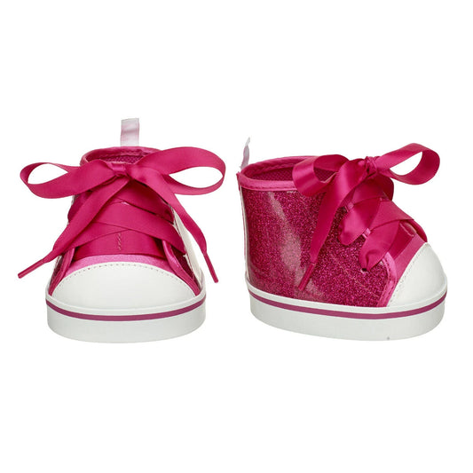 Fuchsia Sparkle High-Tops for Stuffed Animals | Build-A-Bear® - US 3739