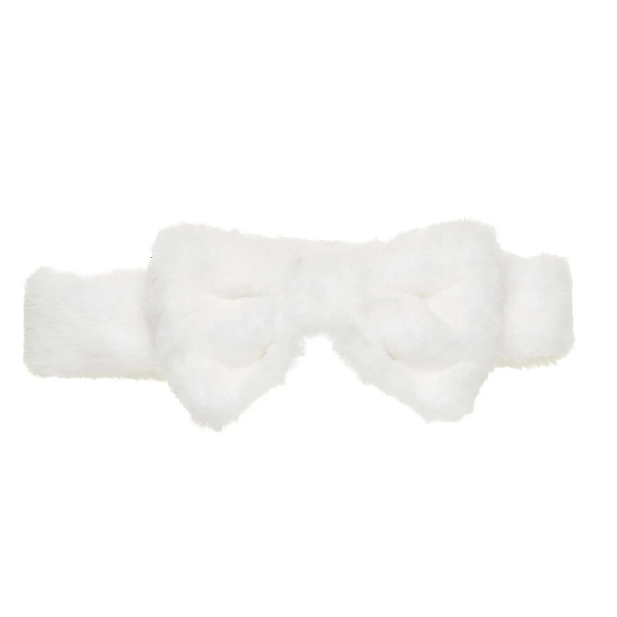 White Plush Bow Headwrap for Plush Toys | Build-A-Bear® - US 7885