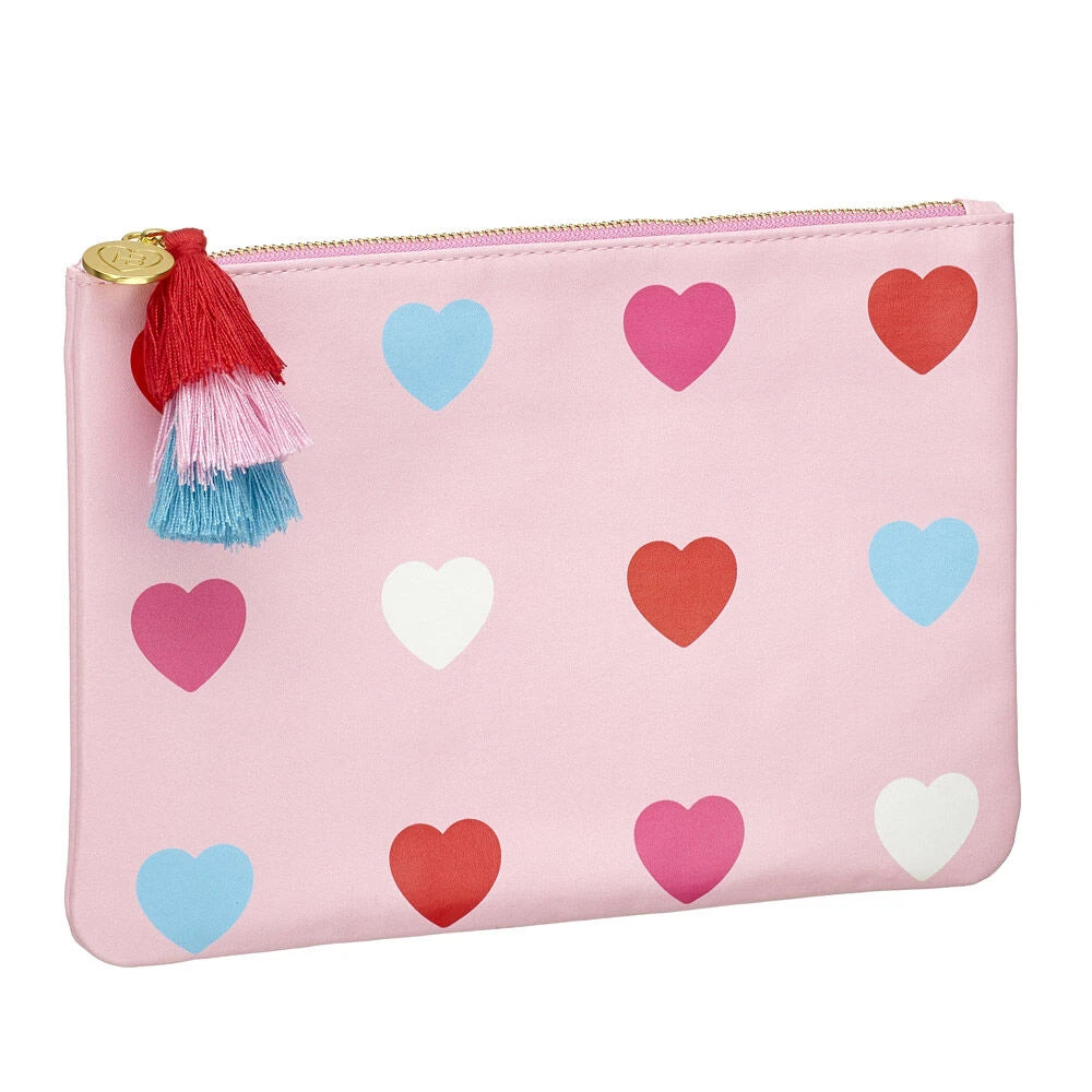 Pink Hearts Cosmetic Pouch for Stuffed Animals | Build-A-Bear® - US 4223