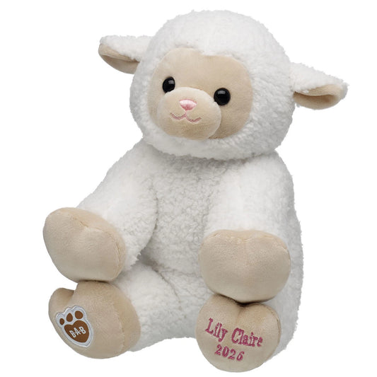 Embroidered Lamb Stuffed Animal | Build-A-Bear - US 1517