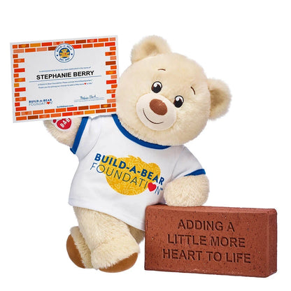 Build-A-Bear Foundation Deluxe Commemorative Brick - US 8031