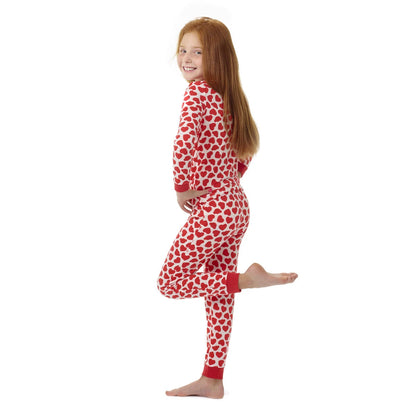 Build-A-Bear Pajama Shop™ Red Hearts PJ Top - Toddler and Youth - US 5156