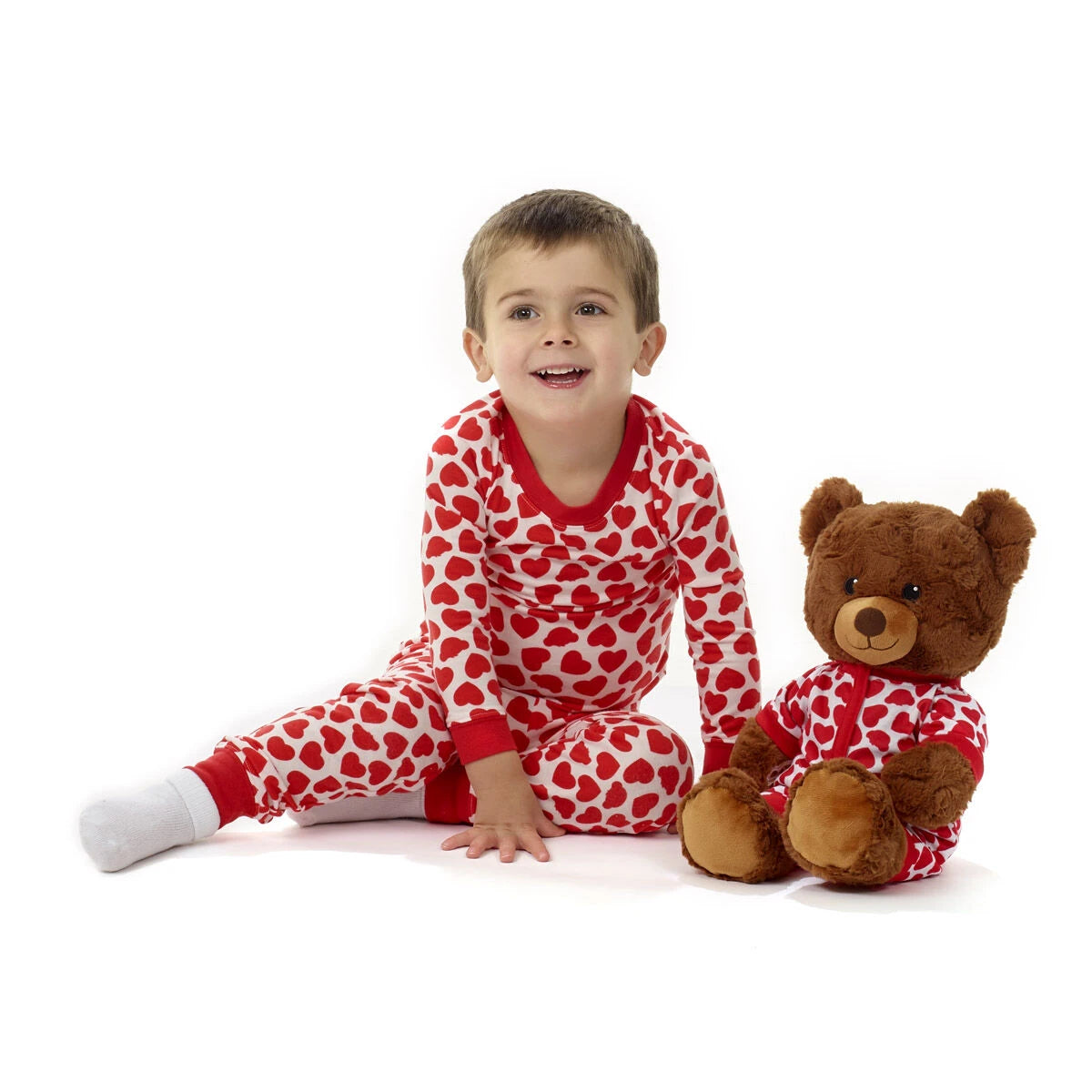 Build-A-Bear Pajama Shop™ Red Hearts PJ Top - Toddler and Youth - US 3021