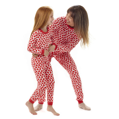 Build-A-Bear Pajama Shop™ Red Hearts PJ Top - Adult - US 7773