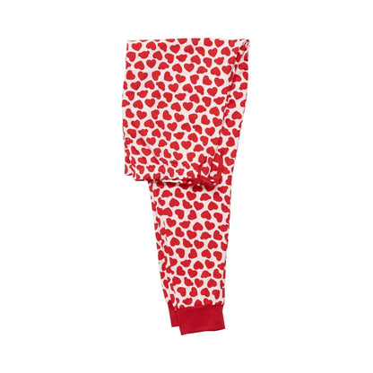Build-A-Bear Pajama Shop™ Red Hearts PJ Pants - Adult - US 3765