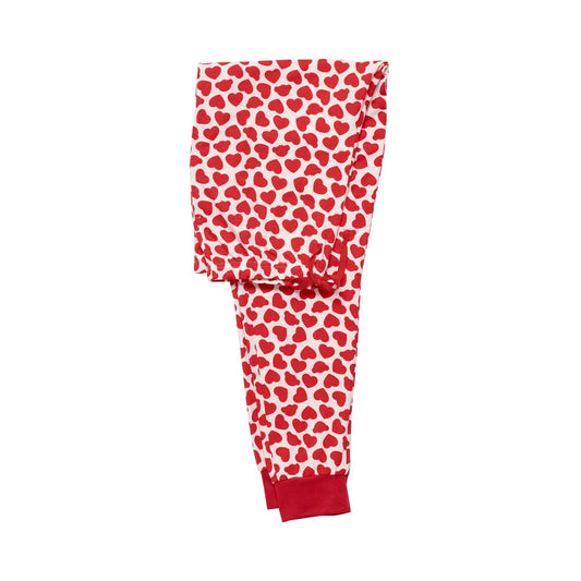 Build-A-Bear Pajama Shop™ Red Hearts PJ Pants - Adult - US 6041
