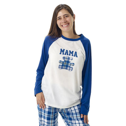 Build-A-Bear Pajama Shop™ Mama Bear Raglan Top - Adult - US 9037