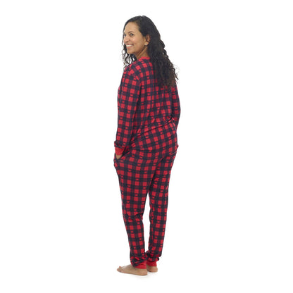 Build-A-Bear Pajama Shop™ Buffalo Check Top - Adult - US 8578