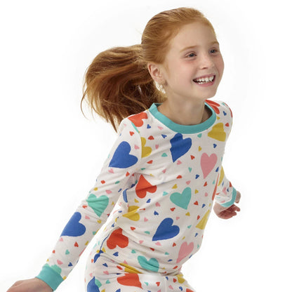 Build-A-Bear Pajama Shop™ Colorful Hearts PJ Top - Toddler and Youth - US 2169