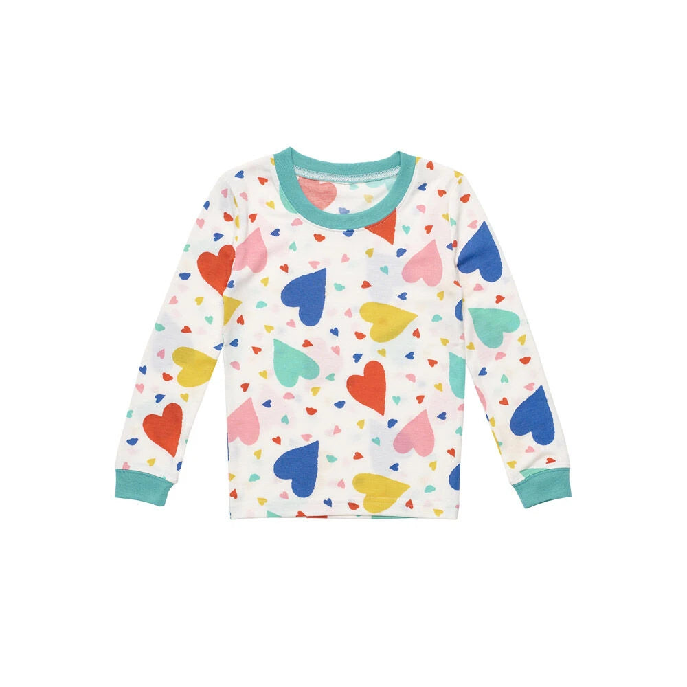 Build-A-Bear Pajama Shop™ Colorful Hearts PJ Top - Toddler and Youth - US 1063