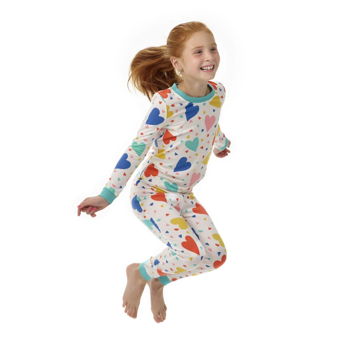 Build-A-Bear Pajama Shop™ Colorful Hearts PJ Top - Toddler and Youth - US 4865
