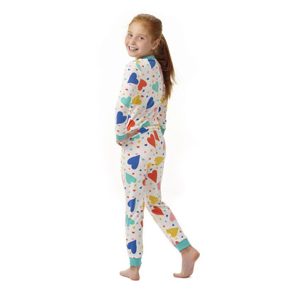Build-A-Bear Pajama Shop™ Colorful Hearts PJ Top - Toddler and Youth - US 1063