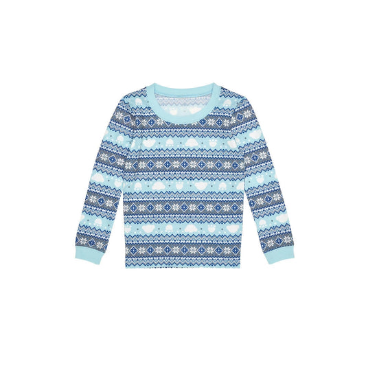 Build-A-Bear Pajama Shop™ Winter Fair Isle Top - Toddler &amp; Youth - US 5282