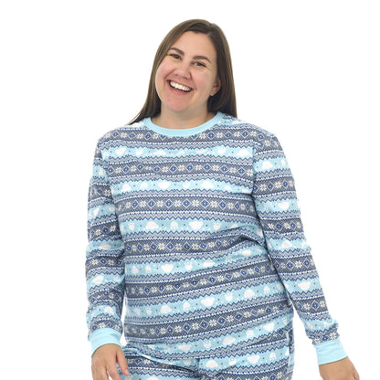 Build-A-Bear Pajama Shop™ Winter Fair Isle Top - Adult - US 6539