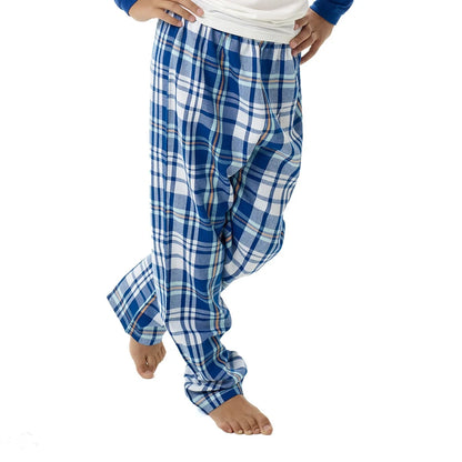 Build-A-Bear Pajama Shop™ Blue Plaid Pants - Toddler &amp; Youth - US 2516