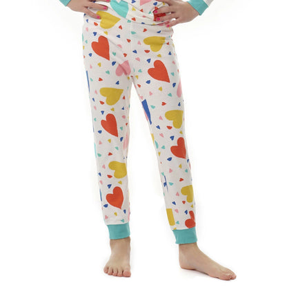 Build-A-Bear Pajama Shop™ Colorful Hearts PJ Pants - Toddler and Youth - US 4249