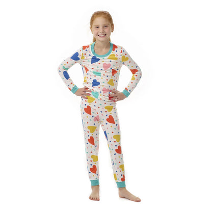 Build-A-Bear Pajama Shop™ Colorful Hearts PJ Pants - Toddler and Youth - US 4249