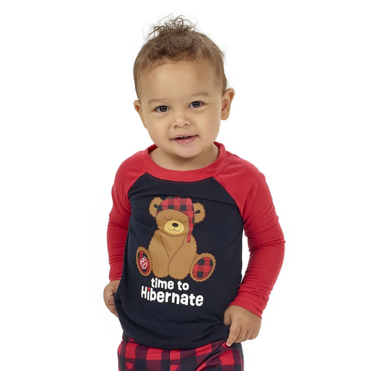 Build-A-Bear Pajama Shop™ Time to Hibernate Top - Toddler &amp; Youth - US 7432