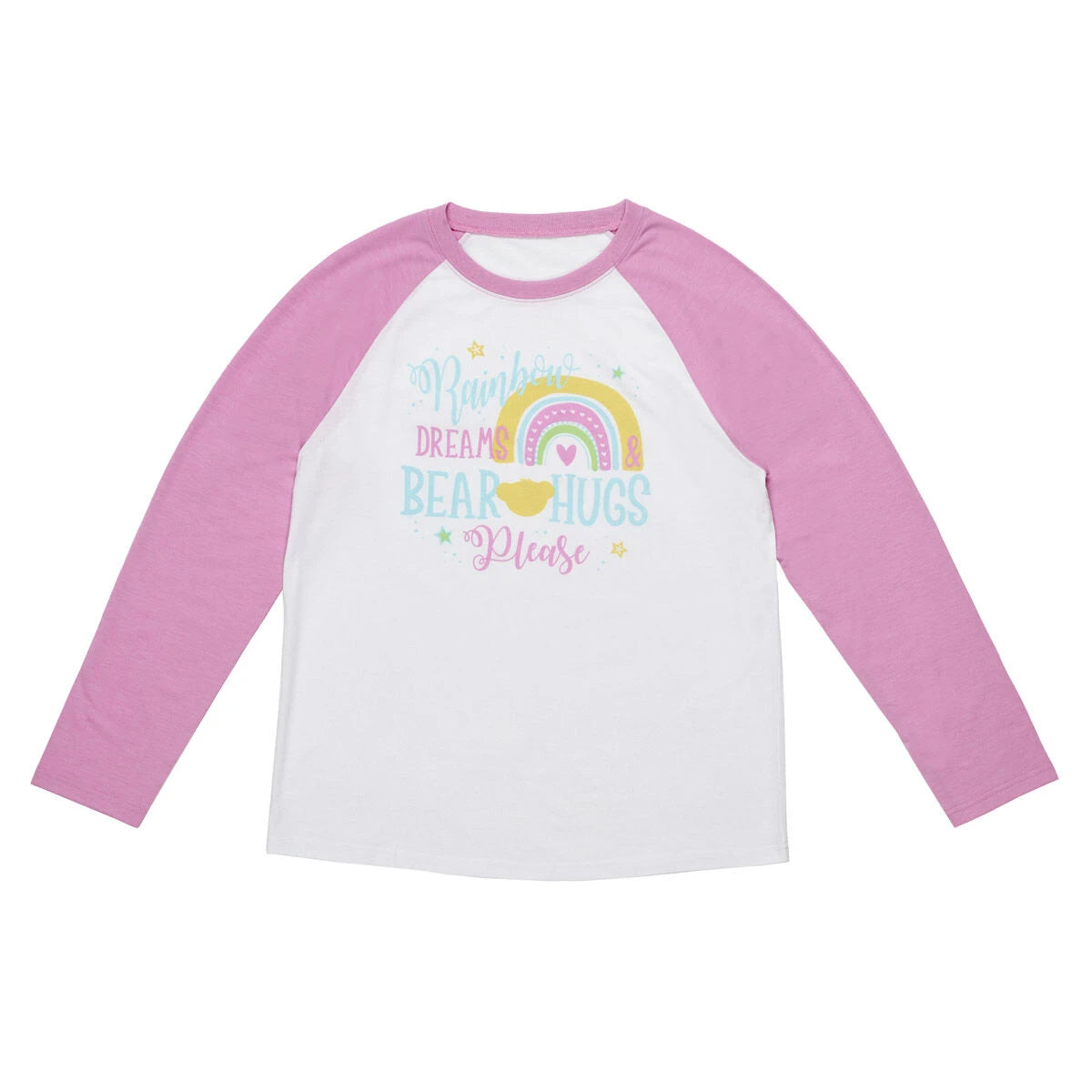 Build-A-Bear Pajama Shop™ Rainbow Dreams &amp; Bear Hugs Please PJ Top - Adult - US 4096