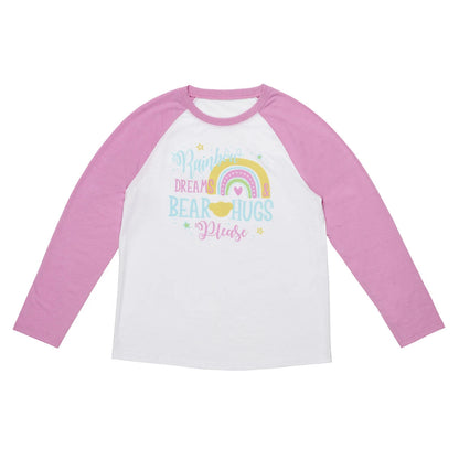 Build-A-Bear Pajama Shop™ Rainbow Dreams &amp; Bear Hugs Please PJ Top - Adult - US 8686