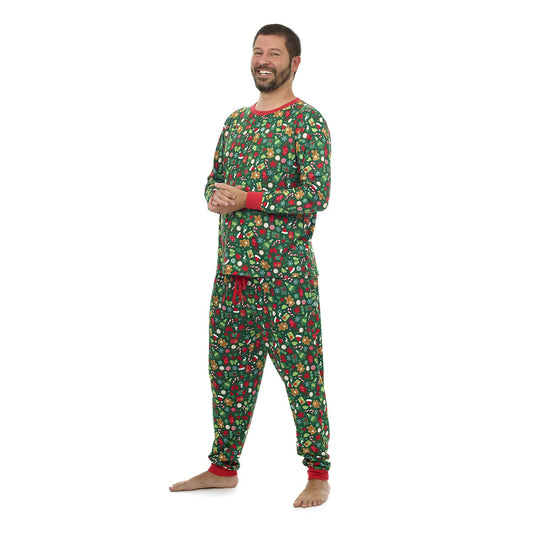 Build-A-Bear Pajama Shop™ Holiday Print Top - Adult - US 5224