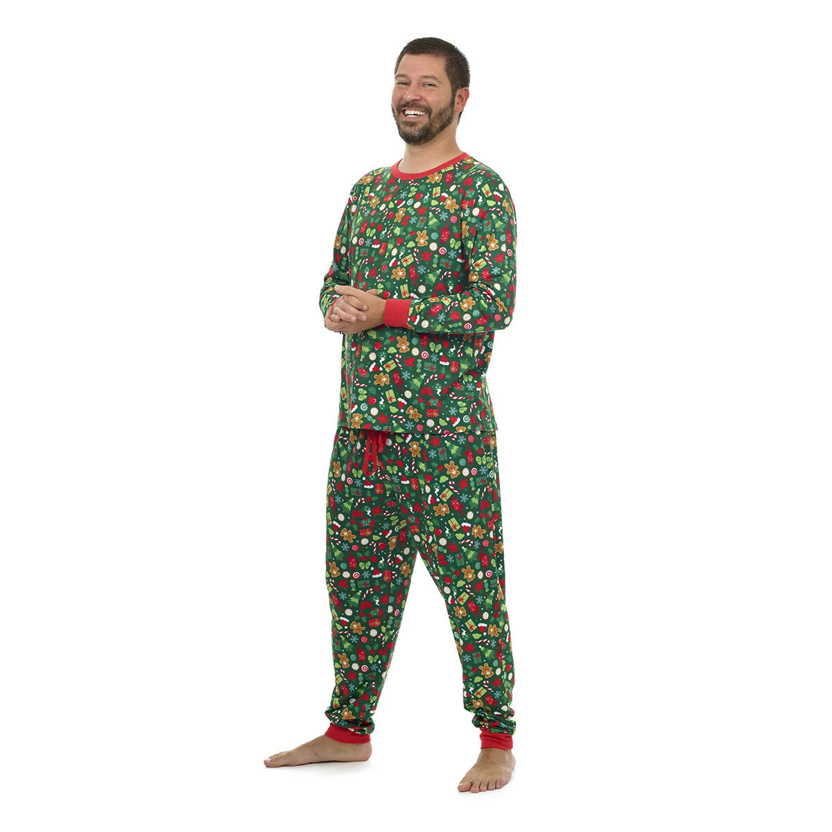 Build-A-Bear Pajama Shop™ Holiday Print Top - Adult - US 4787